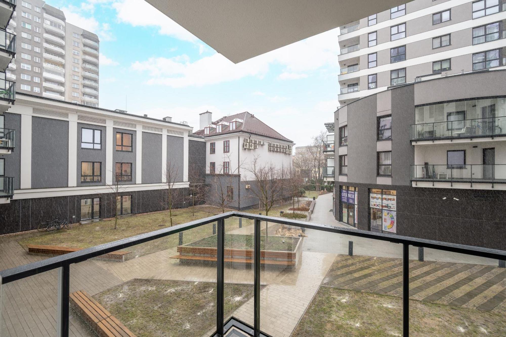 Metro Plocka Cosy Apartment Warschau Exterior foto